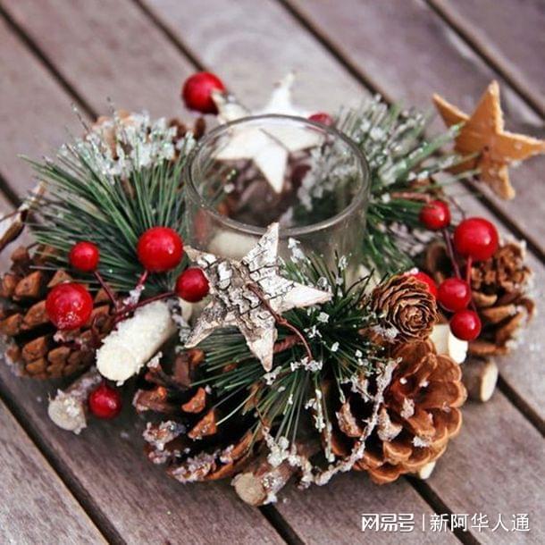 桌新宠 天然装饰品成今年最热趋势mg不朽情缘游戏试玩阿根廷圣诞餐(图2)